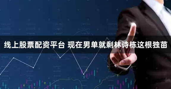 线上股票配资平台 现在男单就剩林诗栋这根独苗